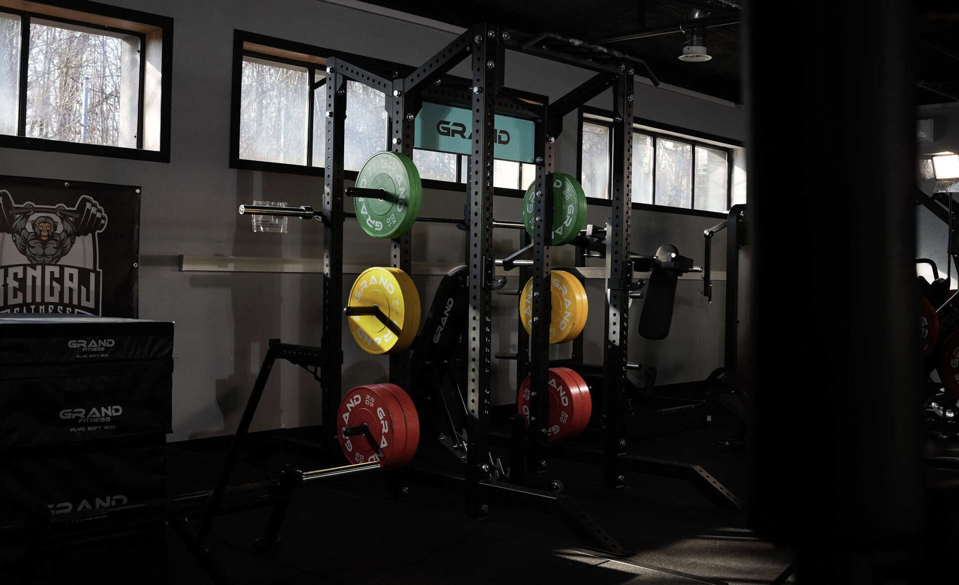 Bengaj Fitness – wnętrze siłowni