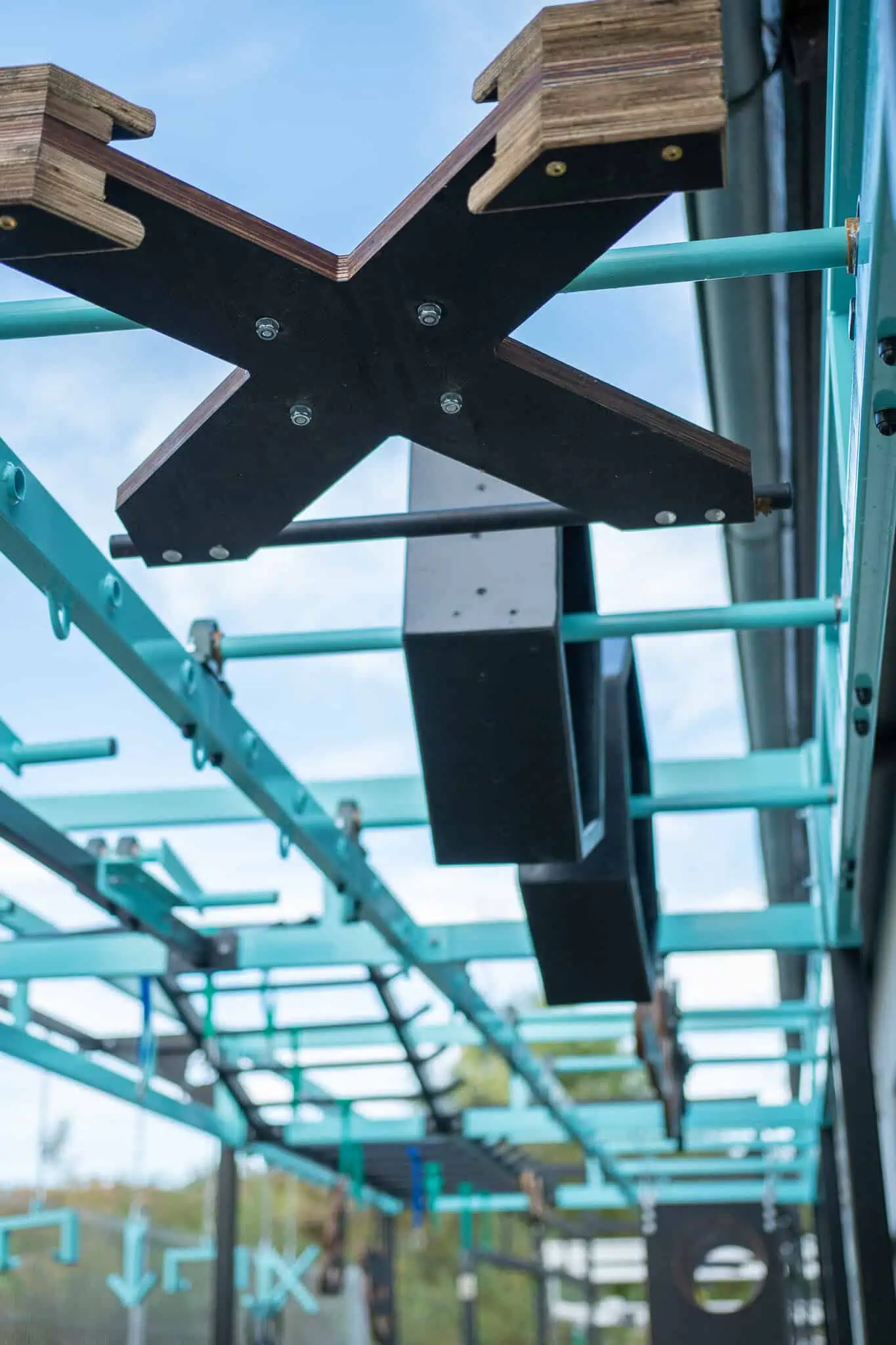 Bengaj Fitness – stanowiska i wolna przestrzeń